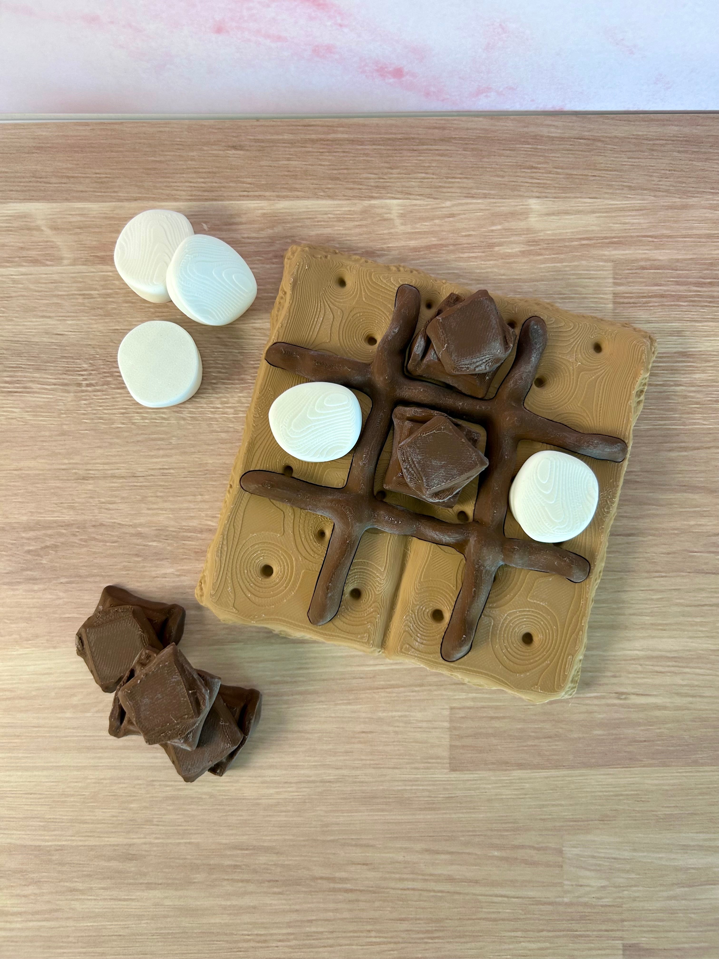 S'mores Tic-Tac-Toe