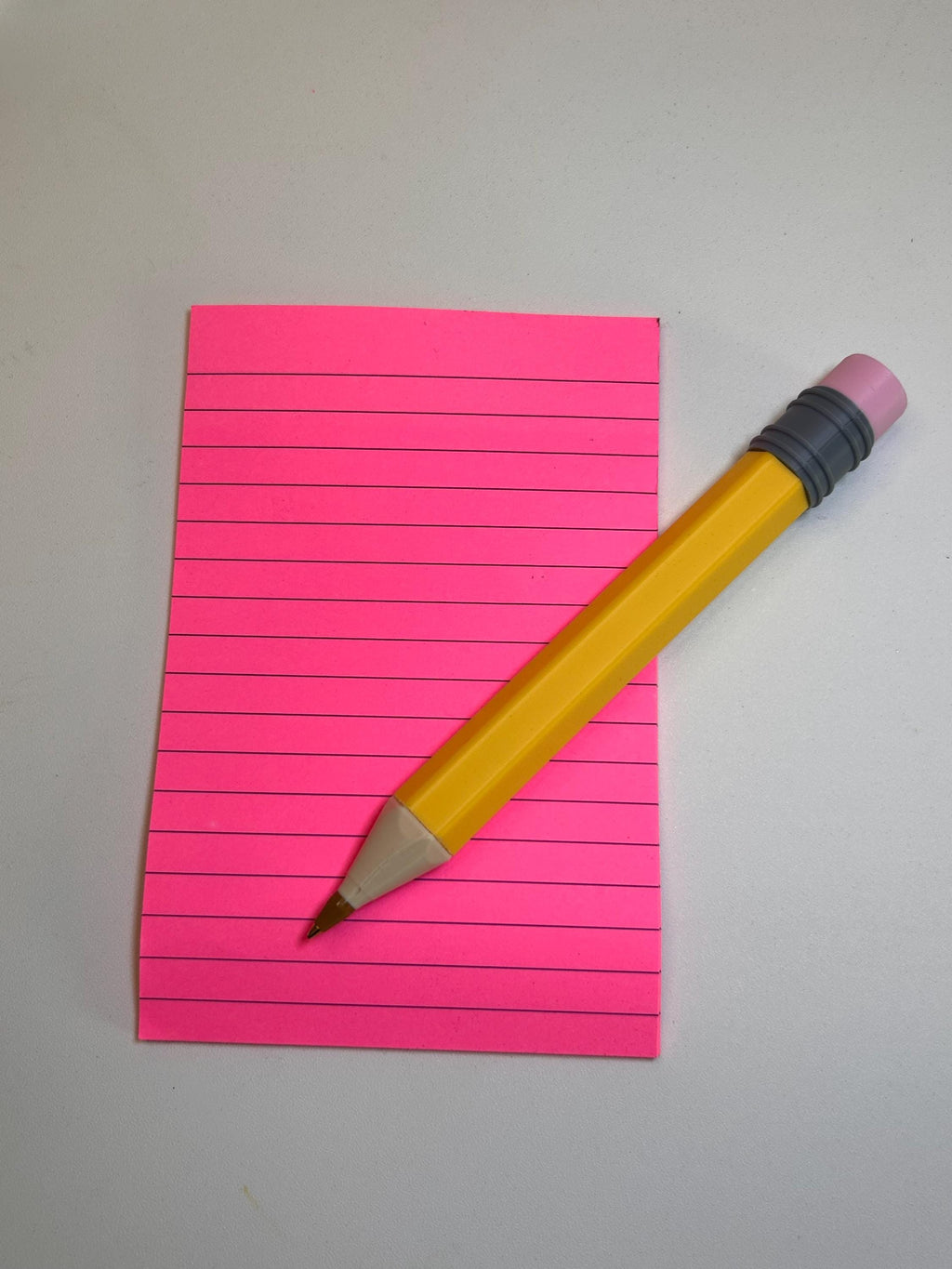 Personalized Jumbo Pencil Pen | 3D Printed Novelty Desk Accessory