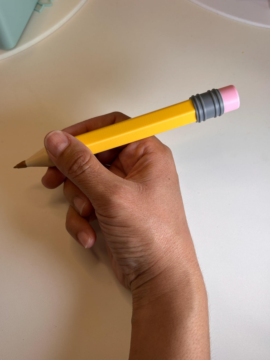 Personalized Jumbo Pencil Pen | 3D Printed Novelty Desk Accessory