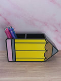 Pencil Pen Holder, Teacher Desk Organizer, Classroom Decor, Back to School Gift