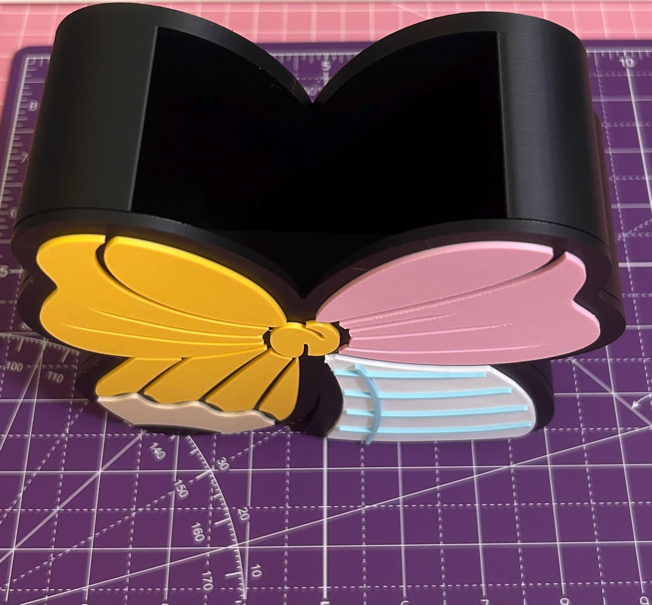 Pencil Bow Pen Holder | Teacher Desk Organizer | 3D Printed Pencil Cup | Teacher Gift | Classroom Desk Decor | Back to School Gift