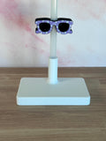 Sunglasses Straw Topper, Summer Tumbler Accessory, Cute Cup Charm, Poolside Gift