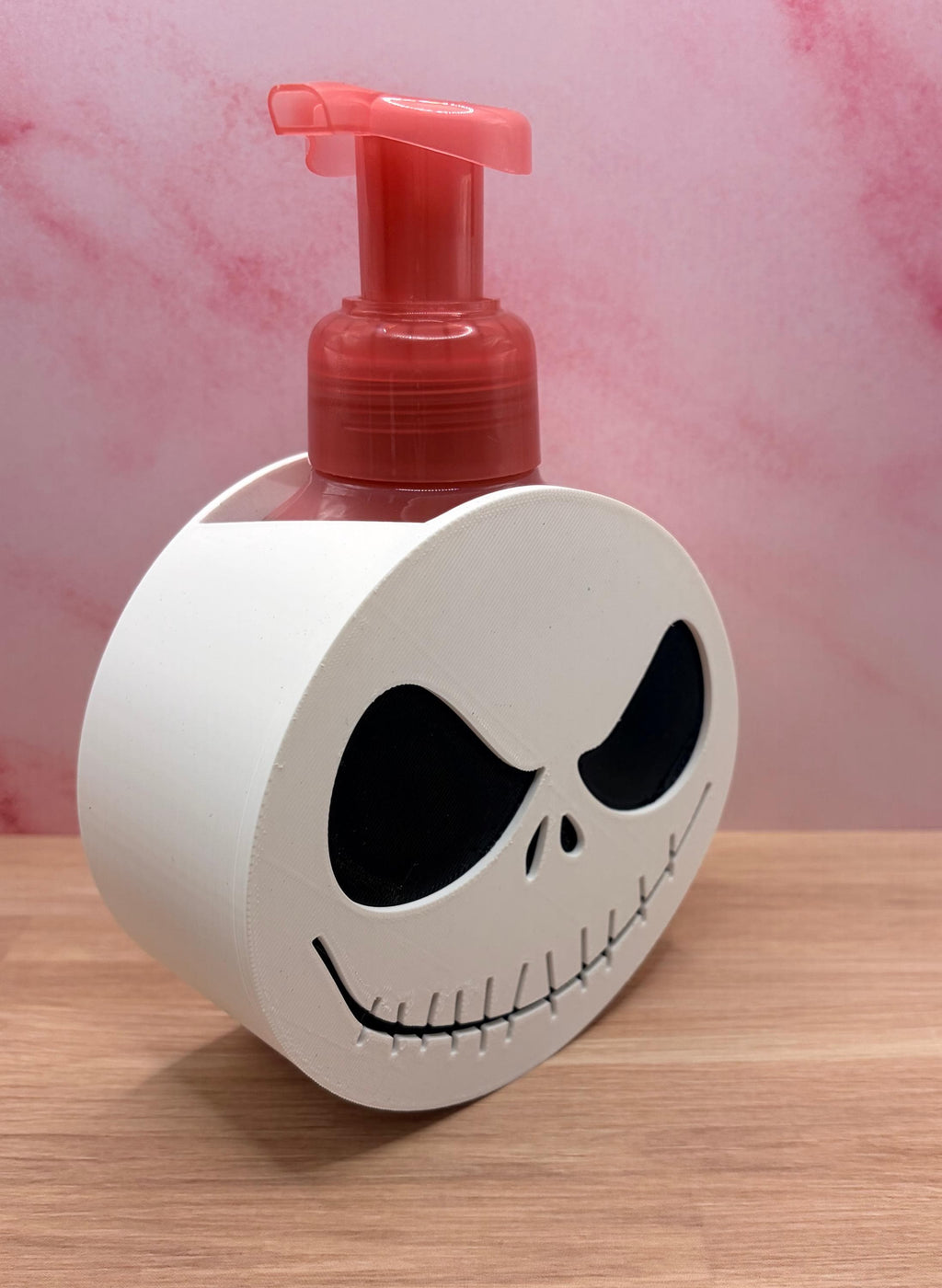 Skeleton Foaming Soap Holder, Halloween Bathroom Decor, Spooky Soap Bottle Cover