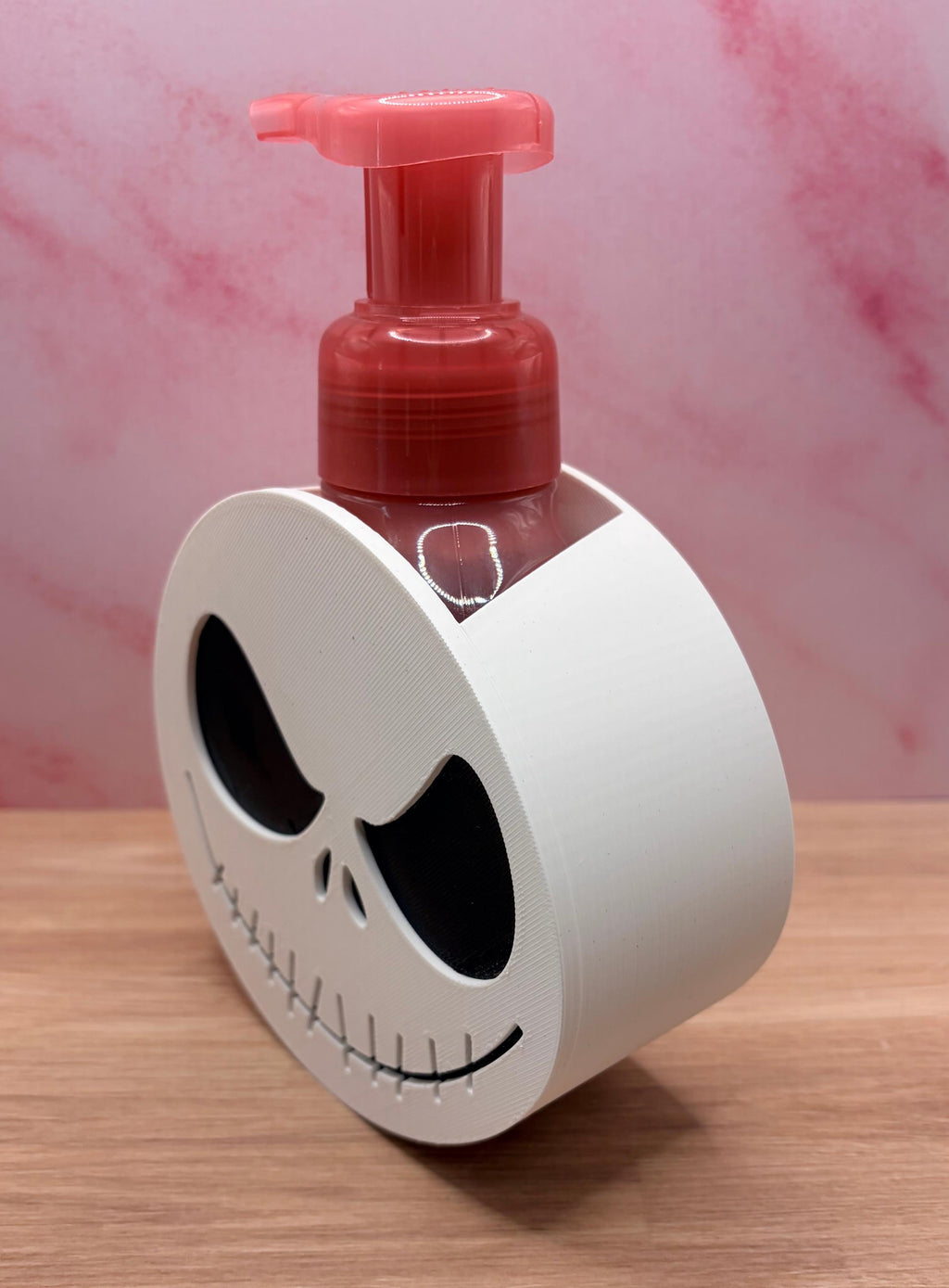 Skeleton Foaming Soap Holder, Halloween Bathroom Decor, Spooky Soap Bottle Cover