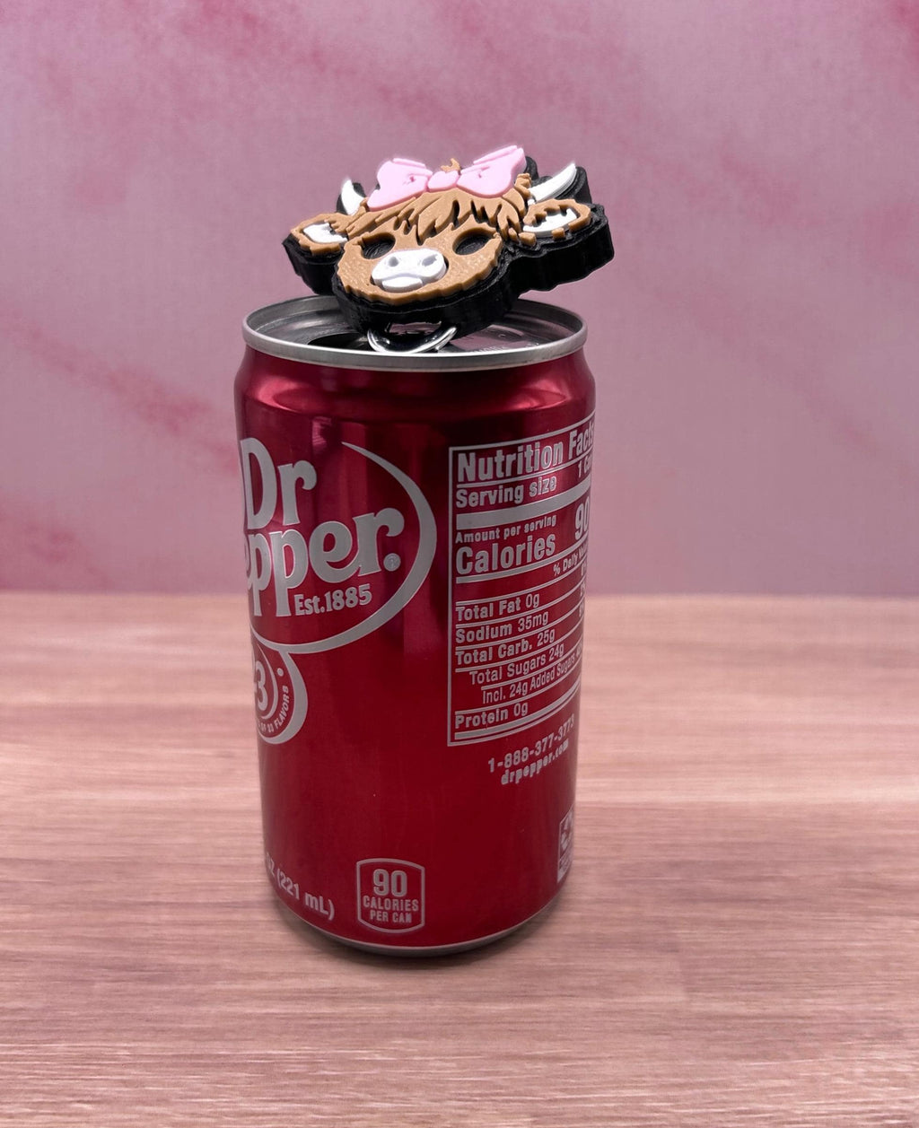 Highland Cow Can Tab Opener Keychain, Cute Soda Can Opener, Cow Lover Gift