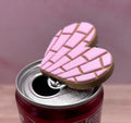 Concha Heart Can Tab Opener Keychain, Pan Dulce Gift, Cute Soda Can Opener