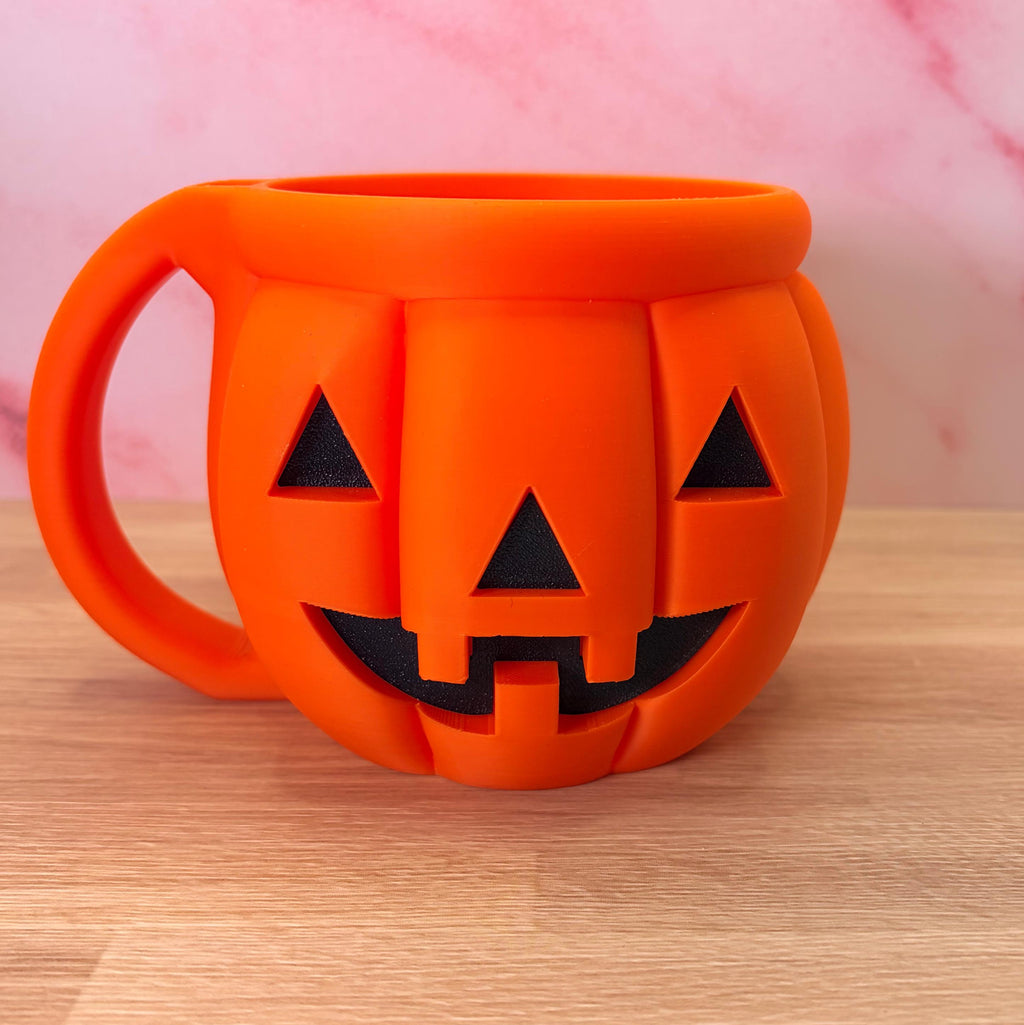 Pumpkin Ice Cream Pint Holder with Spoon Slot, Halloween Dessert Cozy, Spooky Gift