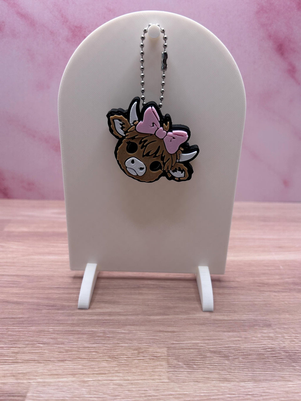 Highland Cow Can Tab Opener Keychain, Cute Soda Can Opener, Cow Lover Gift