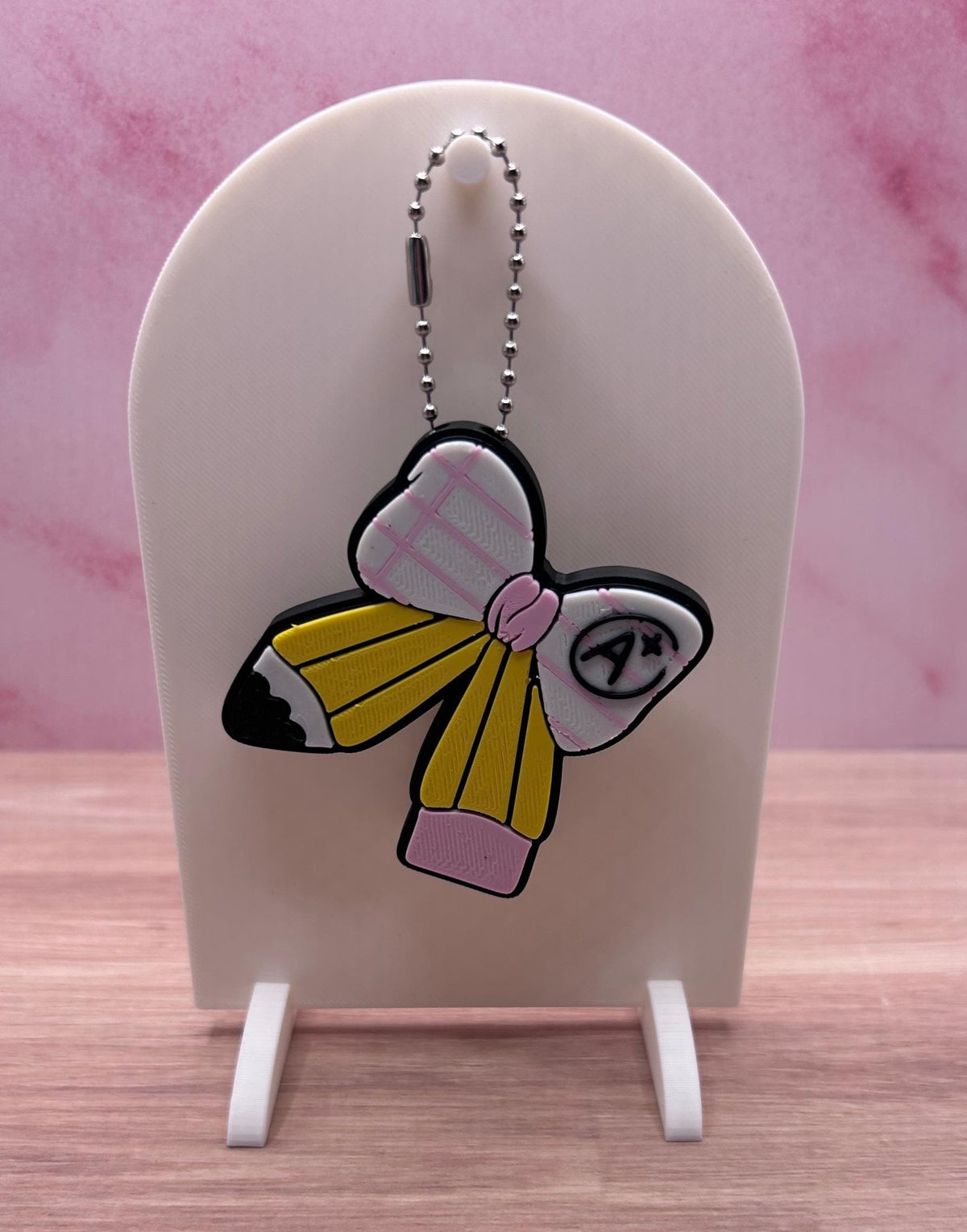 Pencil Bow Can Tab Opener Keychain, Teacher Gift, Cute Soda Can Opener
