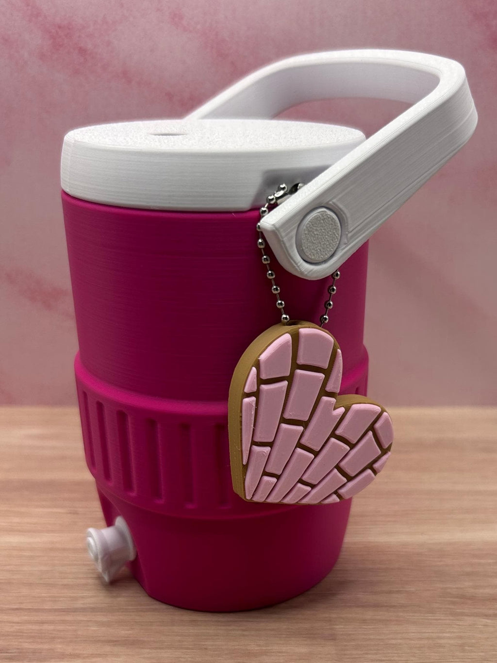 Concha Heart Can Tab Opener Keychain, Pan Dulce Gift, Cute Soda Can Opener