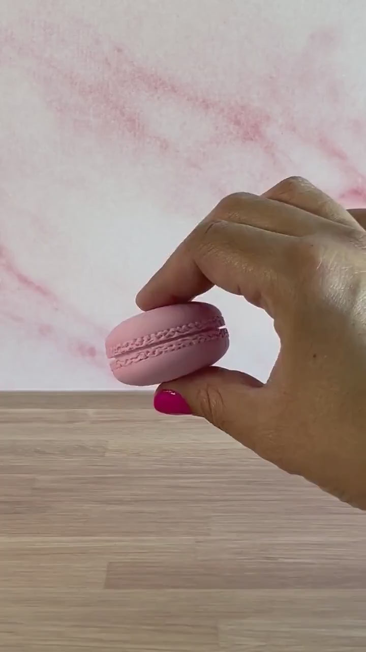 Macaron Fidget Clicker, Food Sensory Desk Toy, Cute Bakery Gift, Stress Relief Fidget